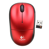 Logitech Bundle Wireless Mouse M217 – Red & 16” Sleeve