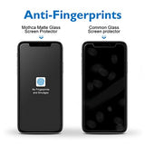 Matte Glass Screen Protector for iPhone 11 Pro Max/iPhone XS Max 6.5-inch, Anti-Glare & Anti-Fingerprint Tempered Glass Film, Case Friendly, Easy to