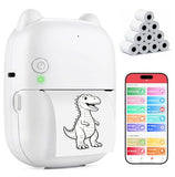 Ai Sticker Printer For Kids, Portable Inkless Thermal Mini Printer With Bluetooth, Pocket Photo & Label Maker For Journals, Study Notes School, Office & Home, Creative & Diy Gift (Ios & Android)
