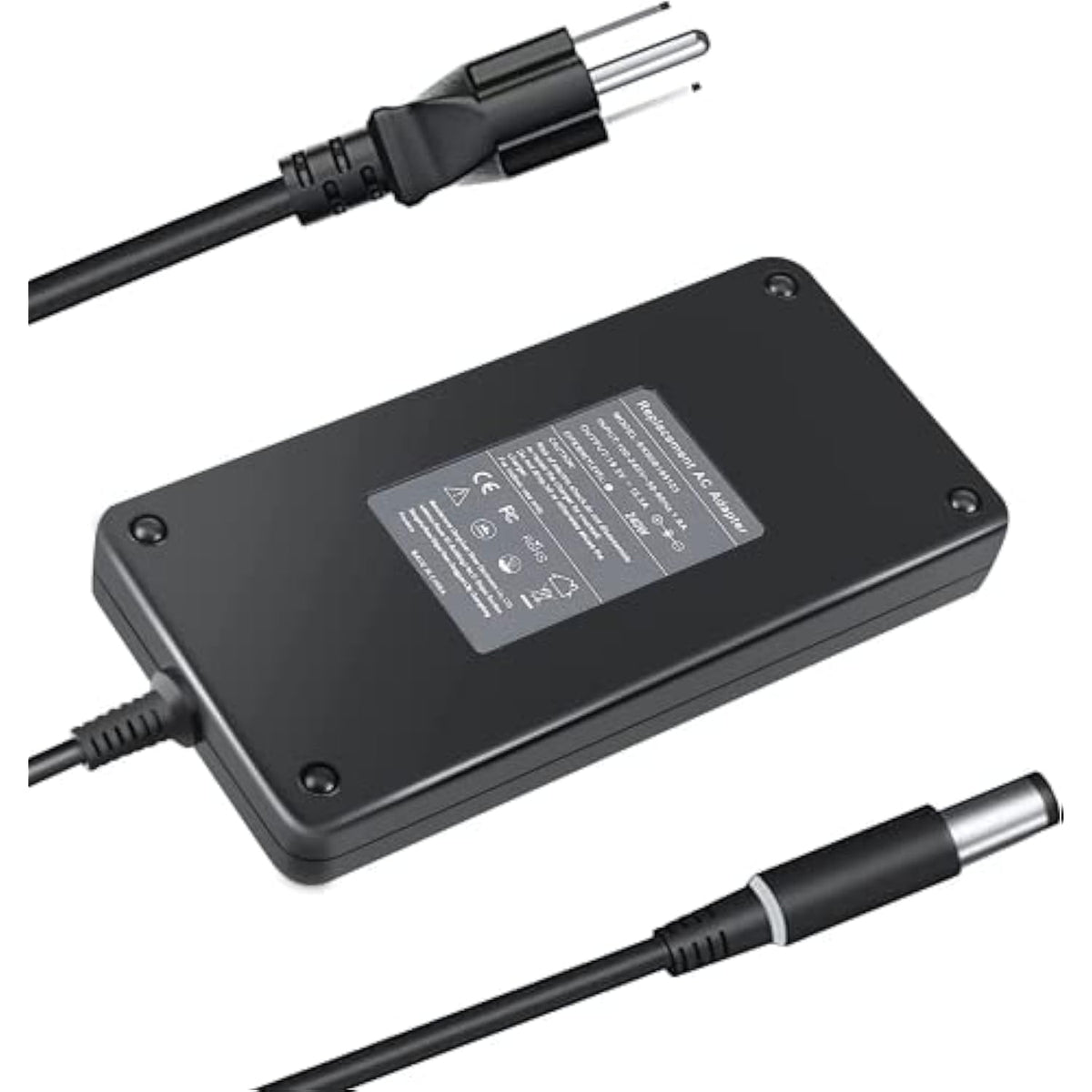 240W Ac Adapter Laptop Charger Replacement For Dell Alienware M15 R2 R3 13 15