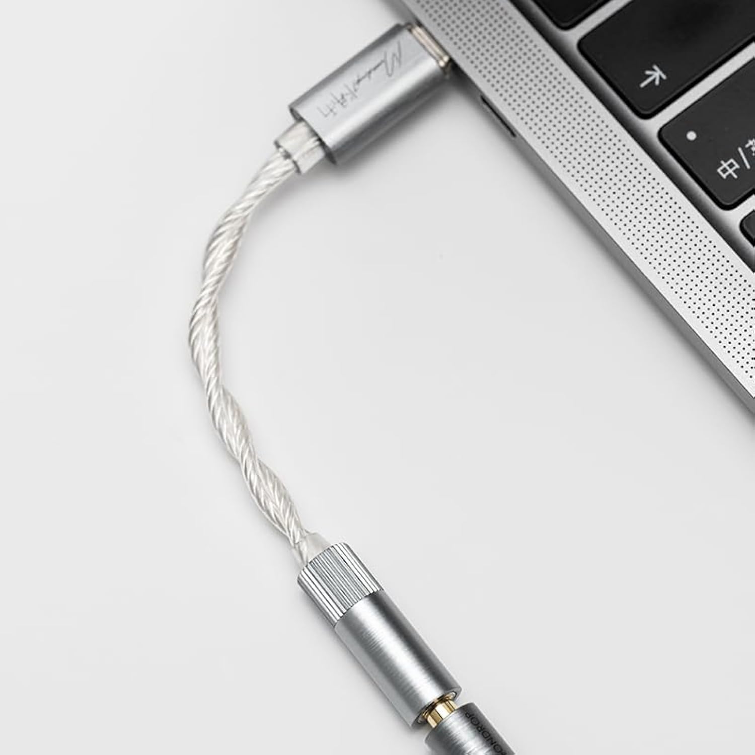 Moondrop Echo-A 32Bit/384kHz Portable USB Type-C to Headphone DAC/AMP with 3.5mm Audio Jack Adapter