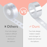 Balloon Arch Kit Decorating Strip Kit For Balloon Garland, Halloween Christmas Birthday Fall Decorations Balloon Tape Strip Party Wedding Baby Shower Gender Reveal Decorations 32.8 Feet