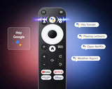 [320Ansi/Google Store/Voice Control] Smart Projector With Wifi And Bluetooth, 10,000+ Apps, 4K Uhd Home Theater Portable Mini Movie Projector, Indoor & Outdoor Use [180° & Netflix-Compatible]