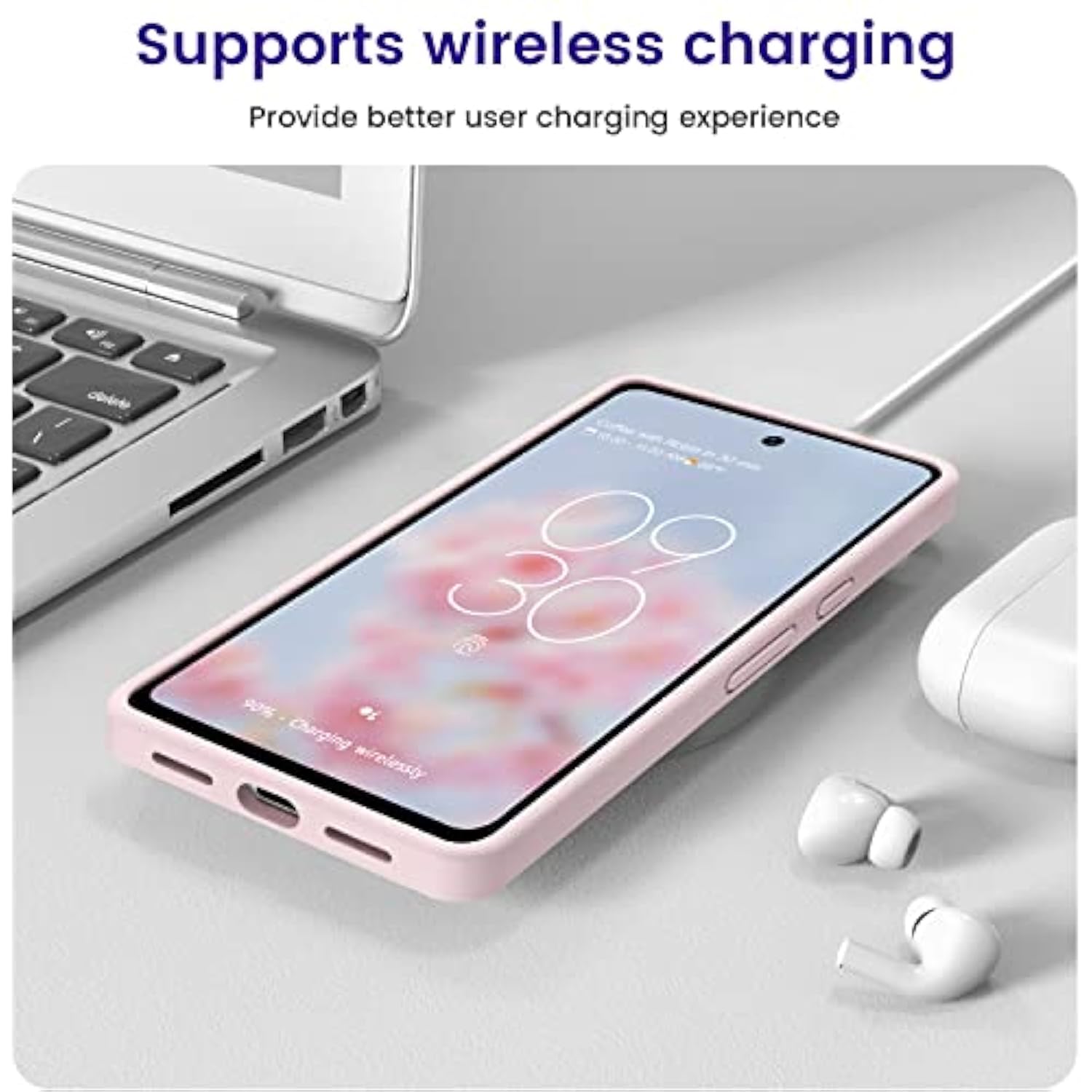 Silicone Shockproof Slim Thin Phone Case for Google Pixel 7