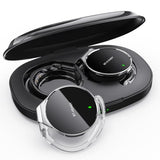 On Ear Bluetooth Headphones, Open-Ear Headphones Wireless with 4-Mic ENC for Crystal Clear Calls, 52H Total Battery, Dual Device, Sport Clip On