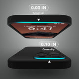 Magnetic For Iphone 16 Pro Max Case, Compatible With Magsafe, [Full Camera Protection][Screen Protector] Silicone Shockproof Protective Phone Case For Iphone 16 Pro Max 6.9", Black