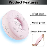 Silicone Ear Pads Cover For Beats Solo 4, Washable Sweat Earpad Covers Silicone Case For Beats Solo4 & Solo3 Wireless On-Ear Headphones Accessories Protective Pads Cover (Pink)