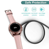 Charger For Samsung Galaxy Watch 4/4 Classic/3/Active 2/Acitve, Replacement Usb Charging Cable Cord Dock Stand For Galaxy Watch 6/5/4//3/Active 2/Acitve