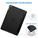 Jetech Case For (9.7-Inch, 2018/2017 Model, 6Th/5Th Generation), Smart Cover Auto Wake/Sleep (Black)