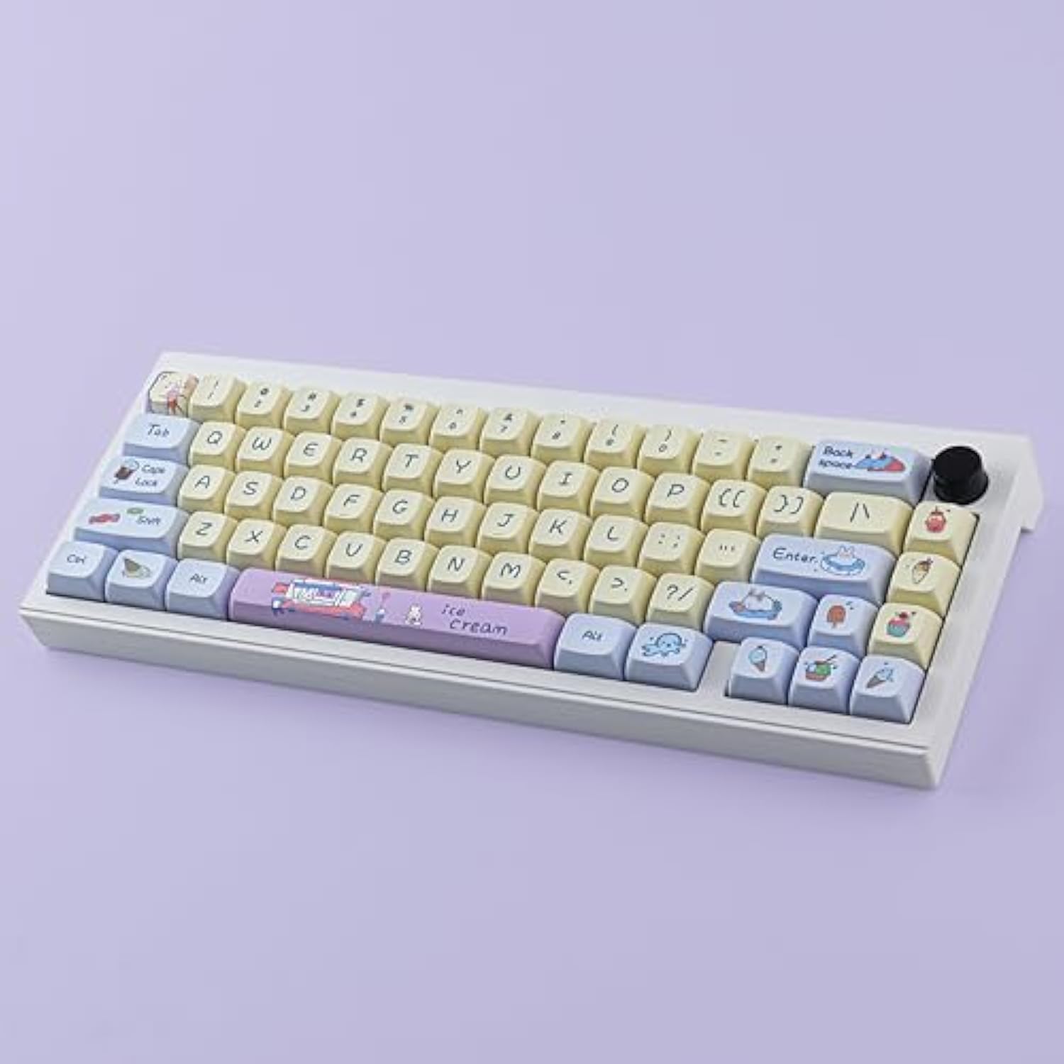 Pbt Keycaps Xda Profile 133 Keys Keycaps Dye-Sublimation Frozen Ice Custom Gam