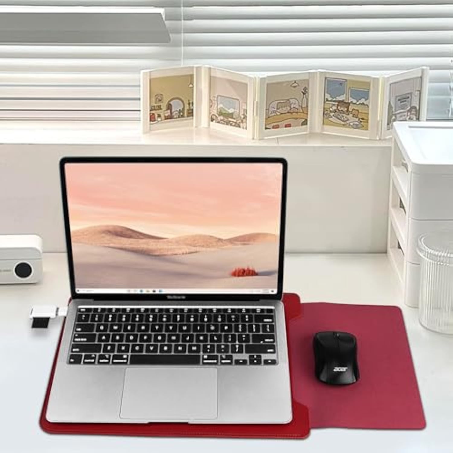 13.3-14" Sleeve, Pu Leather Laptop Case Compatible With New Macbook Air 13.6/Pro/Max M2/M1 A2779 A2442 14, 13.5 Surface 5/4/3/2/1, Compatible With Laptop 2022 Pro 14 Inch