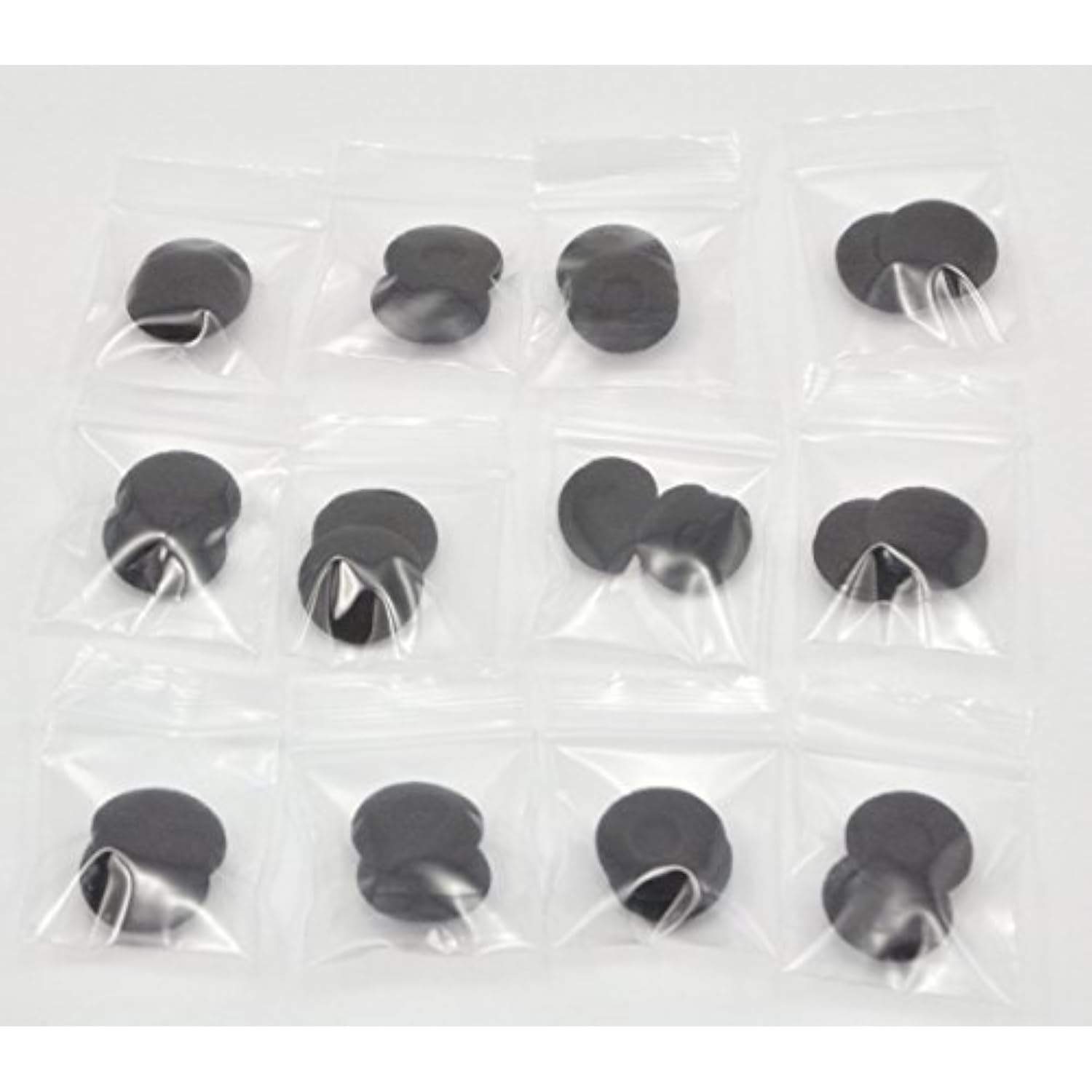 12 Pack(24Pcs) 18Mm Earbud Foam Earpad, Replacement Sponge Covers For Earphone (Black)