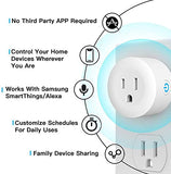 Smart Plug, Zigbee Smart Plugs Outlet Works With St And Echo Plus Hub Voice Control Compatible With Alexa And The Google Assistant (Hub Required)(2 Pack)
