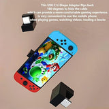 Usb C U-Shape Adapter 180 Degree Usb 3.1 Type C Male To Female U-Shape Chargin