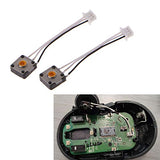 Mouse Skate, 2 Pieces Encoder Decoder For R-Azer Mouse R-Azer Mamba Hyperflux Viper Mouse Wheel