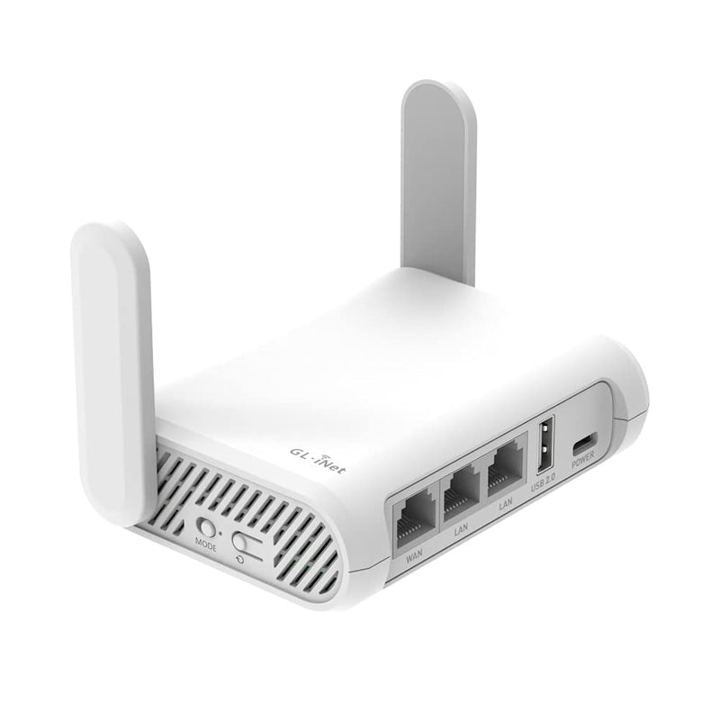 GL.iNet GL-SFT1200 (Opal) Secure Travel WiFi Router – AC1200 Dual Band Gigabit