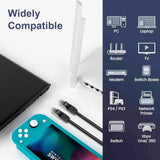 CableCreation Long Cat6a Ethernet Cable 20ft 10Gbps RJ45 LAN Network Cable, Gi