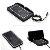 Wireless Charger Car Fast Charging Pad, 15W Wireless Phone Charger Cell Phone Cordless Flat Charging Mat Compatible With Iphone 11/12/12/14/15 Galaxy S21/S22/S23/24 Note10(Xp01)