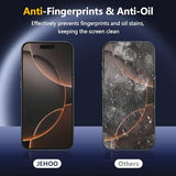 [2 Pack] for iPhone 16 Pro Max Matte Glass Screen Protector, Anti-Glare, Anti-Fingerprint, 9H Tempered Glass, Anti-Scratch