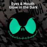 For Airpods 4 Case Cover With Cleaner Kit, [Glow In The Dark] Soft Silicone Cute Case For Apple Airpods 4Th Generation, Funny Anime Skull Cases For Air Pods4 For Men Women - Black