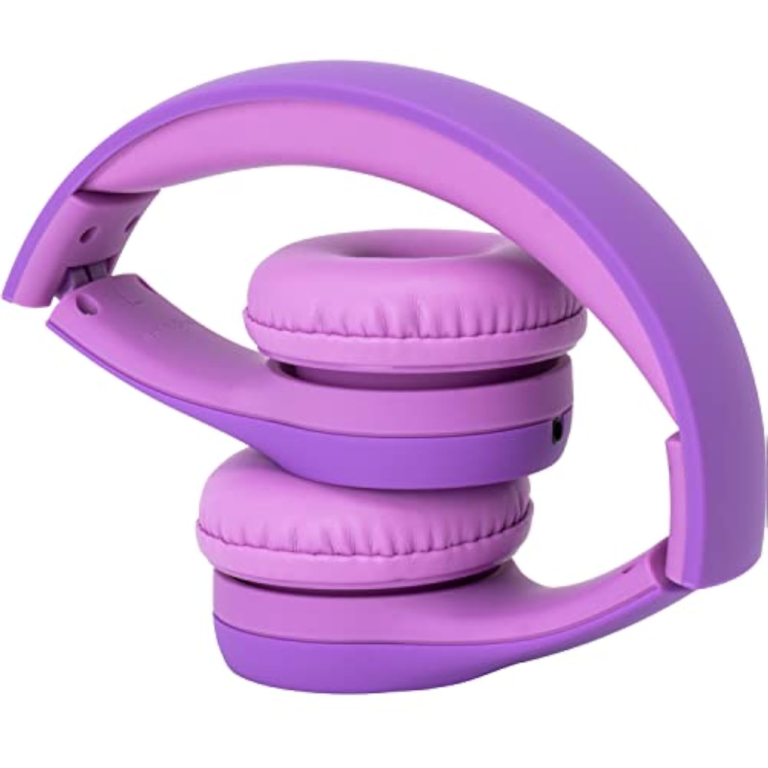 Play+ Kids Headphones With Volume Limiting For Toddlers (Boys/Girls) - Purple