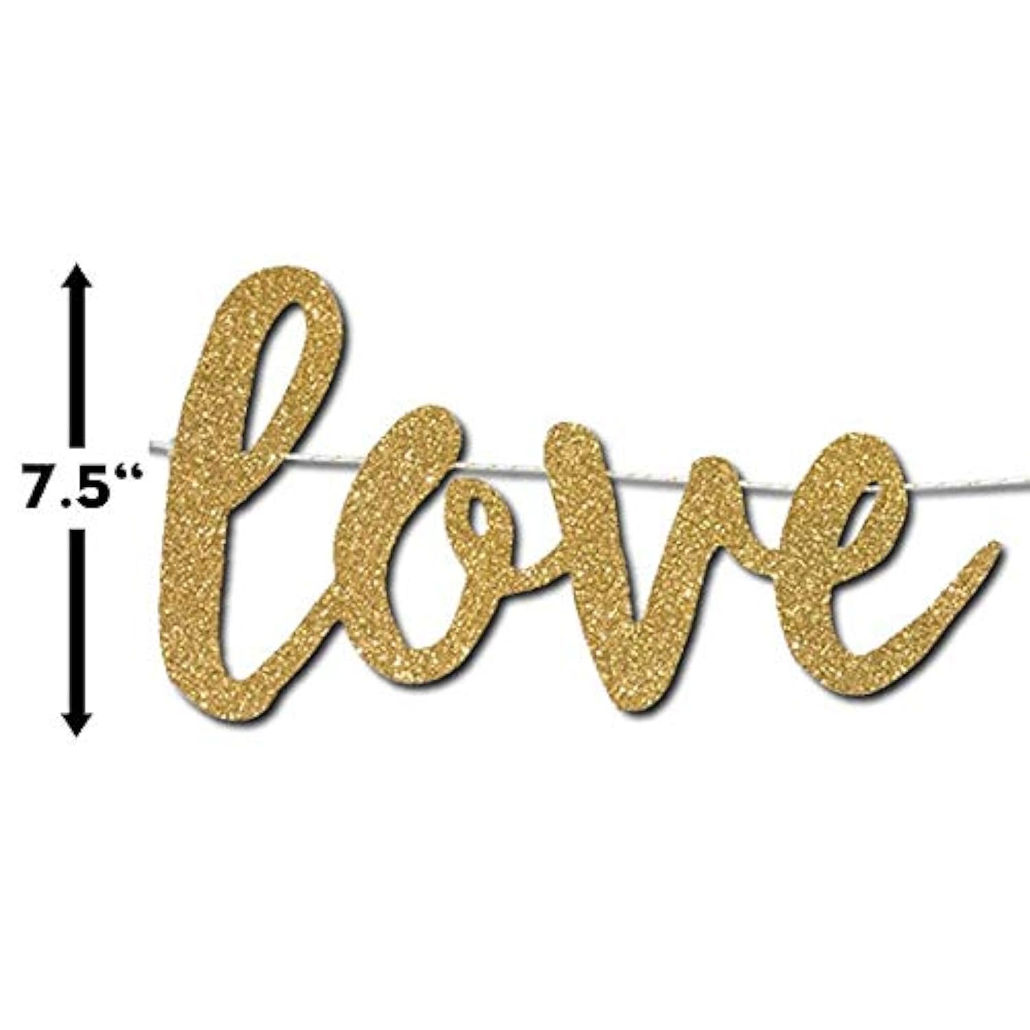 Love Is Sweet Banner - Decoration Sign For Dessert Table, Engagement,