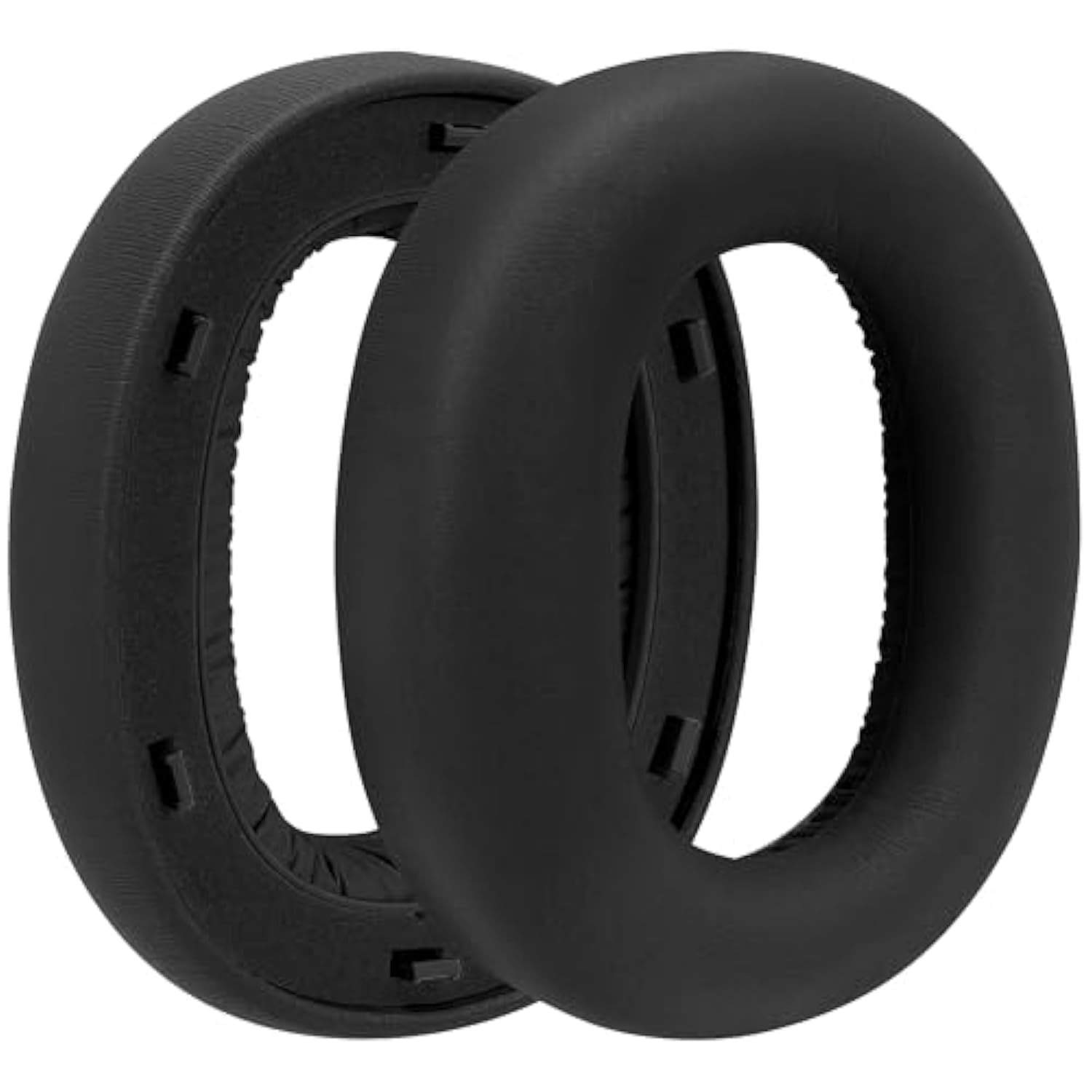 Geekria QuicFit Replacement Ear Pads for Edifier W860NB Pro Headphones (Not Compatible with Edifier W860NB Gen1), Repair Parts (Black)