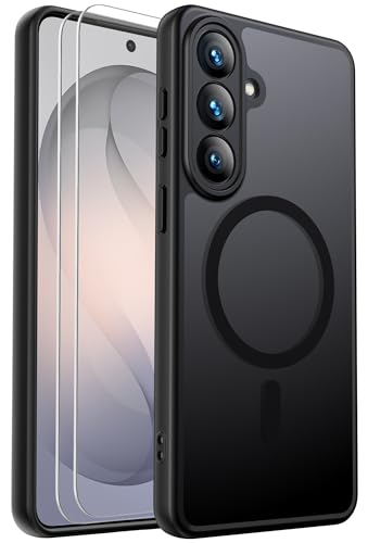 for  Galaxy S26 Phone Case, [Fit for MagSafe] [Full Camera Protection & Screen Protector][Military Grade Drop Protection] Shockproof