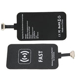 10W Fast Wireless Charging Receiver, 5V/2A Type C Wireless Charging Receiver - Charger Receiver Chip For Mobile Phones With Usb-C