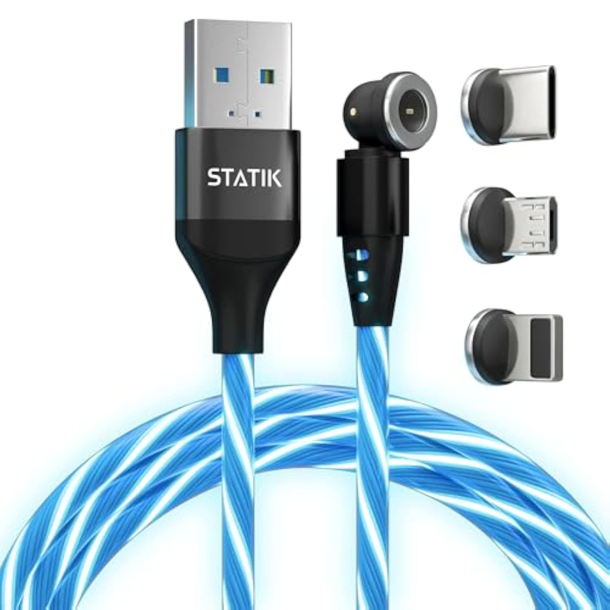 360 Globright Magnetic Phone Charger Light Up Charger - Led Magnetic Charging