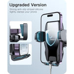 Phone Holder For Car Windshield/Dashboard/Window, Cell Phone Mount For Car Truck, Compatible With Iphone, Samsung, Google, Lg And More