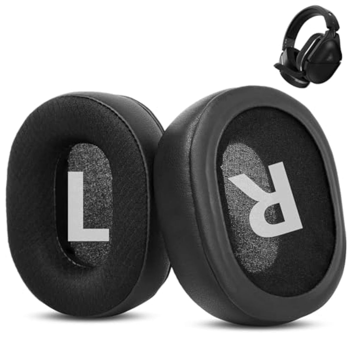 Breathable&Durable Earpads Cushion Replacement Compatible With Turtle Beach Stealth 600 700 Xbox Ps4 Headsets Ear Pads With Mesh Fabric And Memory Foam