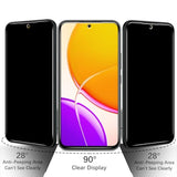 2+2 Pack Privacy Screen Protector For Samsung Galaxy A54 Tempered Glass, 2 Pack Privacy Film + 2-Pack Camera Lens Protector, Anti Spy Protection, Bubble Free, Case Friendly, Easy To Install