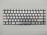 Laptop Replacement Spanish Layout Keyboard For Hp 14-Ck 14-Cd 14-Cm 14-Dg 14-Dq 14S-Dq 240 G7 245 G7 246 G7.Pavilion X360 14-Cd 14-Dh.Pavilion 14-Ce Silver With Backlit