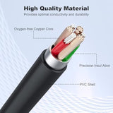 Replacement Usb C Data Charging Cable Cord Compatible With Hyperx Quadcast 2, Solocast, Quadcast S Usb Condenser Microphone, Tonor Tc30, Fifine A6/K688, Elgato Wave 3 Mic, 6.6 Ft/ 2 M