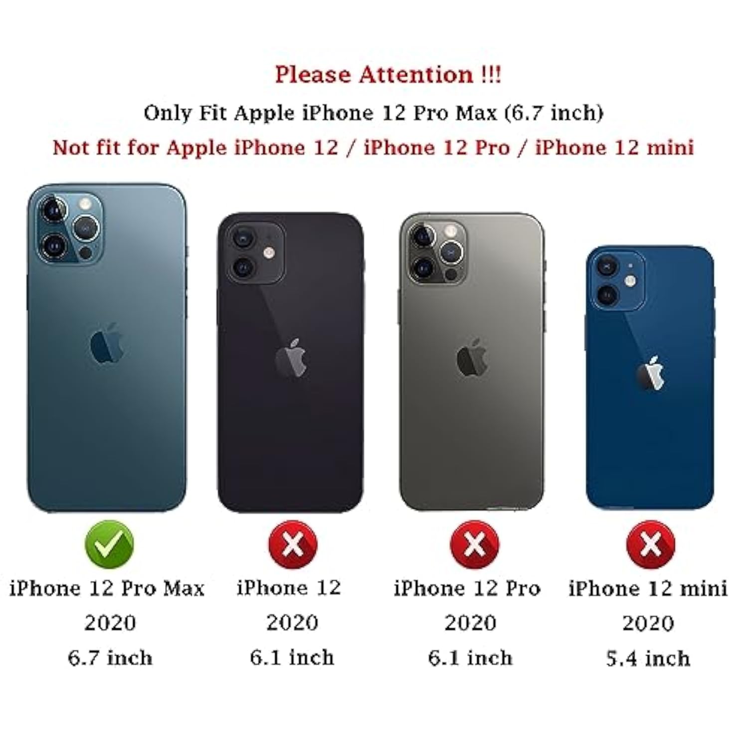 For Iphone 12 Pro Max Case With Camera Lens Cover Hd Screen Protector, Military Grade Drop Protection Magnetic Ring Holder Kickstand Protective Phone Case For Apple Iphone 12 Pro Max 6.7 Inch (Navy)