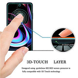 (3 Pack) Screen Protector Compatible For Motorola Moto Edge 2021 / Motorola Edge 5G Uw (6.8" Display, 2021) Screen Protector Tempered Glass,Touch Sensitive,Case Friendly, 9H Hardness