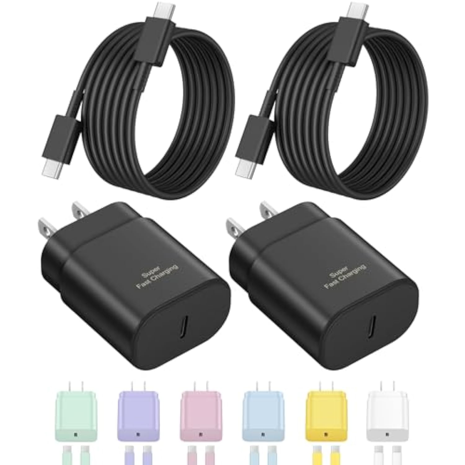 25W Type C Fast Charger for Samsung Galaxy S24/S23/S22/S21/Note & Android