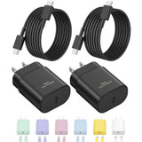 25W Type C Fast Charger for Samsung Galaxy S24/S23/S22/S21/Note & Android