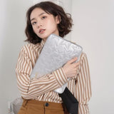 13 Inch Laptop Sleeve Case For 13" Macbook Air M4/M3 2025-2018, Macbook Pro 13, 13" Latitude 5350/7320/7350, 13.4" Dell Xps 13, 13" Thinkpad X13 Gen / L13 Gen 5, Hp Laptop Bag Cover, Silver