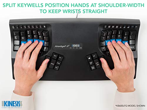 Advantage2 Quiet Lf Ergonomic Usb Keyboard (Kb600Lfq)