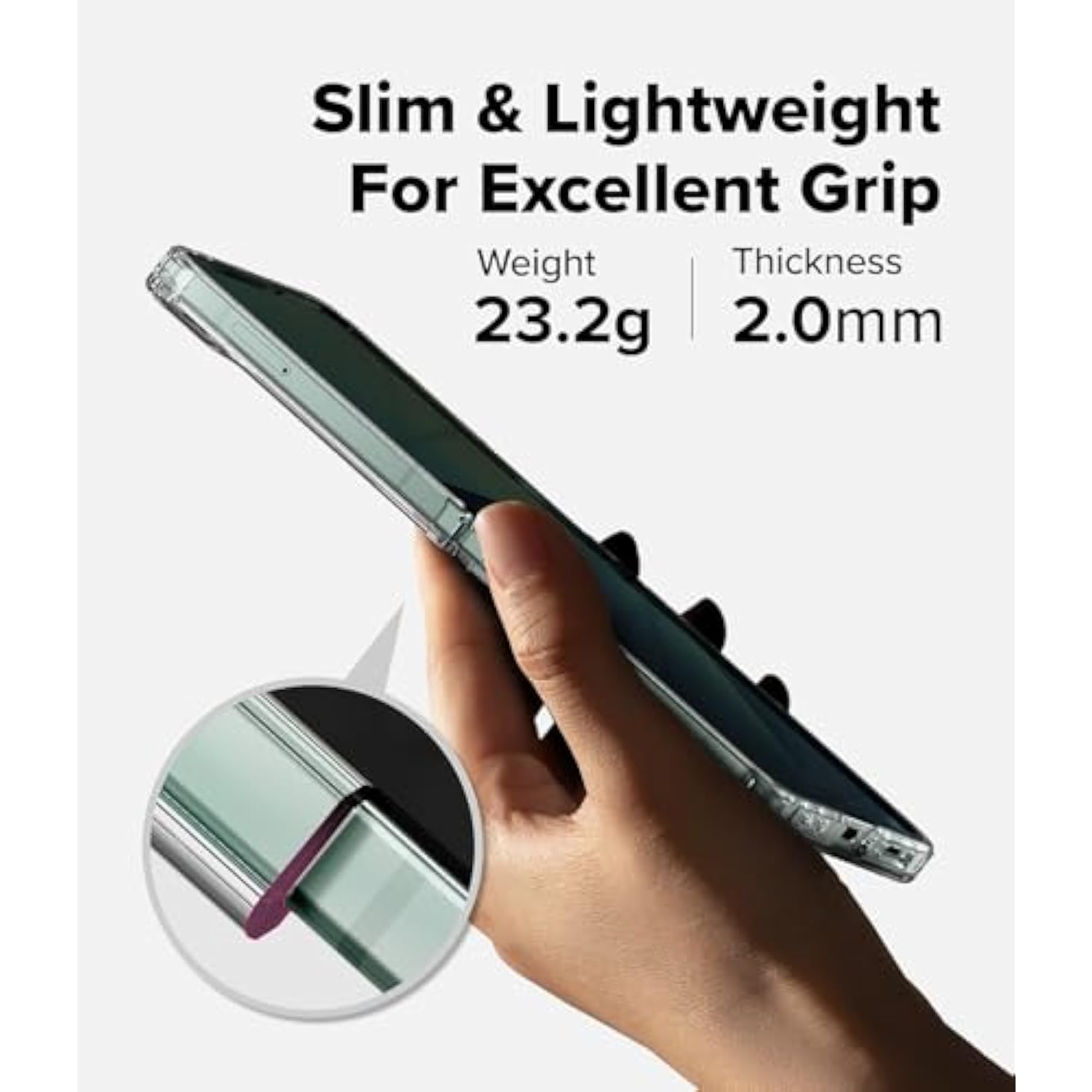 Ringke Fusion [Precision Meets Style] Designed for Samsung Galaxy Z Flip 7 Case, Lightweight Transparent Scratch Resistant Phone Cover for Women, Men - Clear