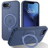 Magnetic Ring Stand Case for iPhone 17E/16E 6.1" - Slim Shockproof Kickstand Phone Case