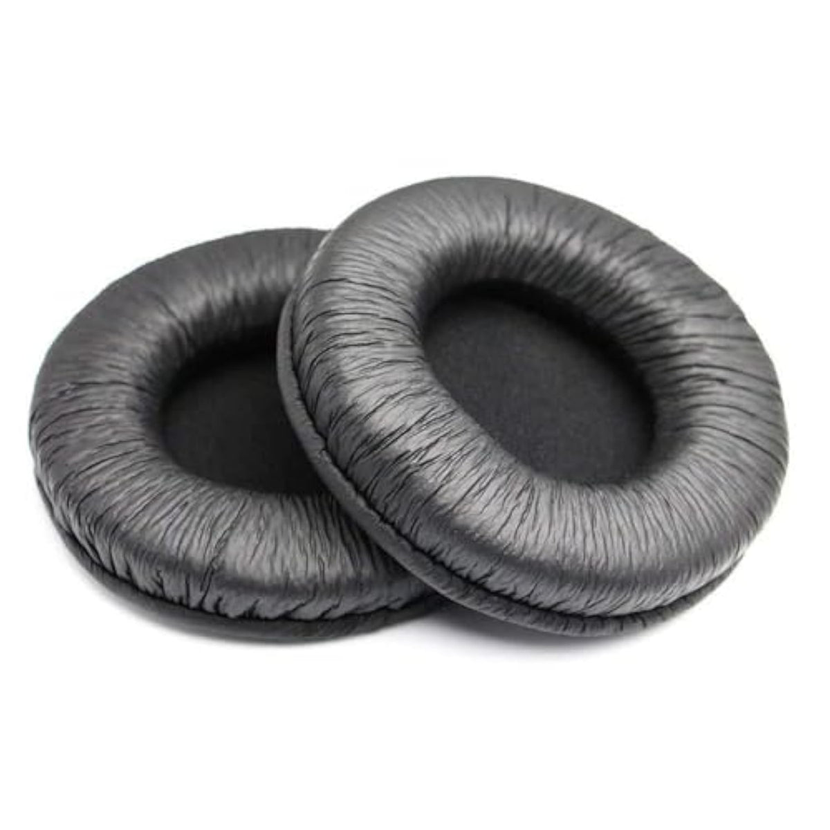 Mdr-V700 Earpads Replacement Wrinkle Leather Ear Pads Cushions Cover Repair Parts Compatible With Sony Mdr-V700 V700Dj Z700 V500 Ns-Whp314 Hdj2000 Dj Dn-Hp1000 Harx300 Prodj100 Headphones (Black)