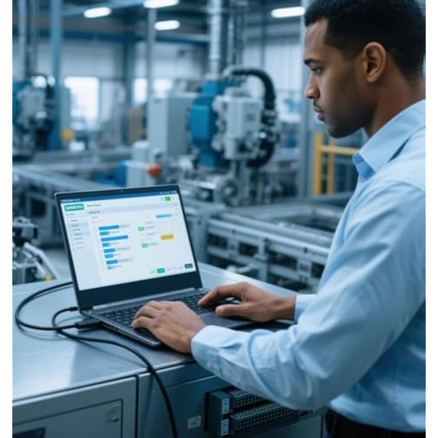 Usb Plc Programming Cable For Siemens Logo! Series, Isolated Interface, For 6Ed1057-1Aa01-0Ba0 Replacement. 8 Ft