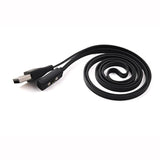 Charger For Pebble 2, Pebble Time Round, Replacement Charging Cable Cord Charger For Smart Watch (Black)