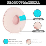 Earpads Replacement For Logitech Zone300 Ear Pads Covers Headphones, Ear Pads Cushions With Soft Protein Leather,Noise Isolation Foam(Pink)