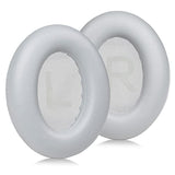Replacement Earpads Compatible For Bose 700 (Nc700) Wireless Headphones,Ear Pads Cushions With Noise Isolation Memory Foam,Soft Protein Leather(Silver)