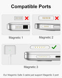 USB-C to Magnetic 3 Cable 6.6FT, 140W Magnetic Safe 3 Cable Compatible with MacBook Air (13"/15" 2025/2024/2023/2022), Pro (16"/14" 2024/2023/2021)