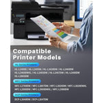 Compatible Tn830Xl Toner 2-Pack Replacement For Brother Tn830Xl Tn-830 Tn830 Toner For Dcp-I2640Dw/Hl-L2460Dw/Hl-L2405W/Mfc-L2820Dw | 3,000 Page Yield | Smart Chip Recognition